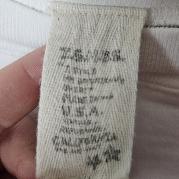 I.S.M.B.S. Essential White Sweatshirt Hand Embroidered Tahoe Size M/L - Picture 12 of 14